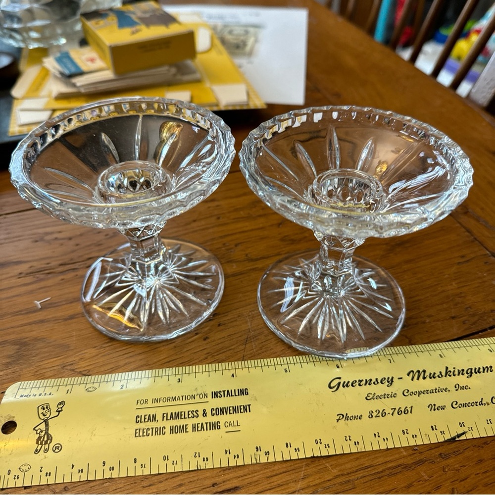 Nachtmann Bleikristal Candle Holders (set of2)